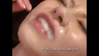 Cum vulnerable her face!!